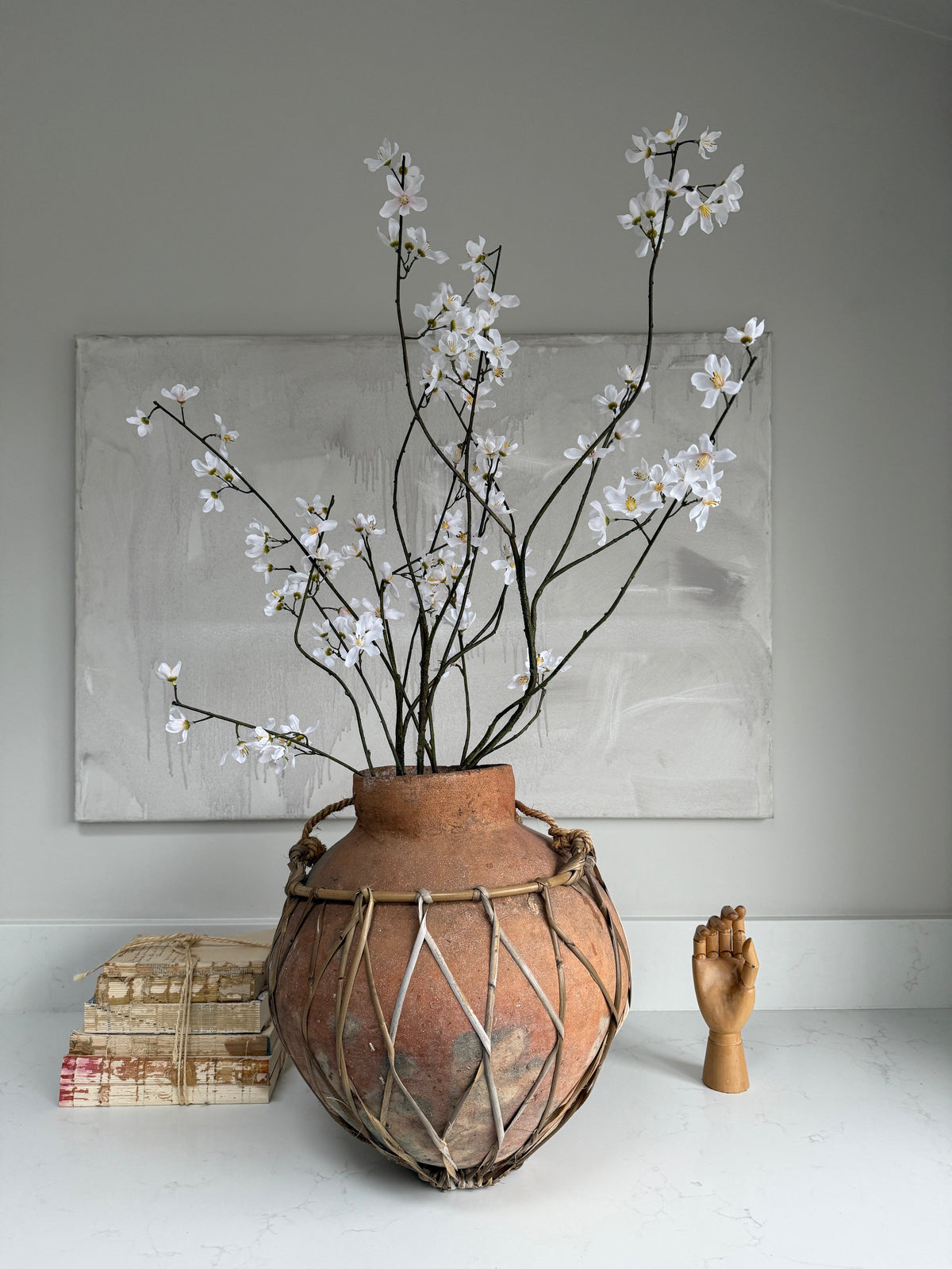 Faux Blossom Stem 114cm