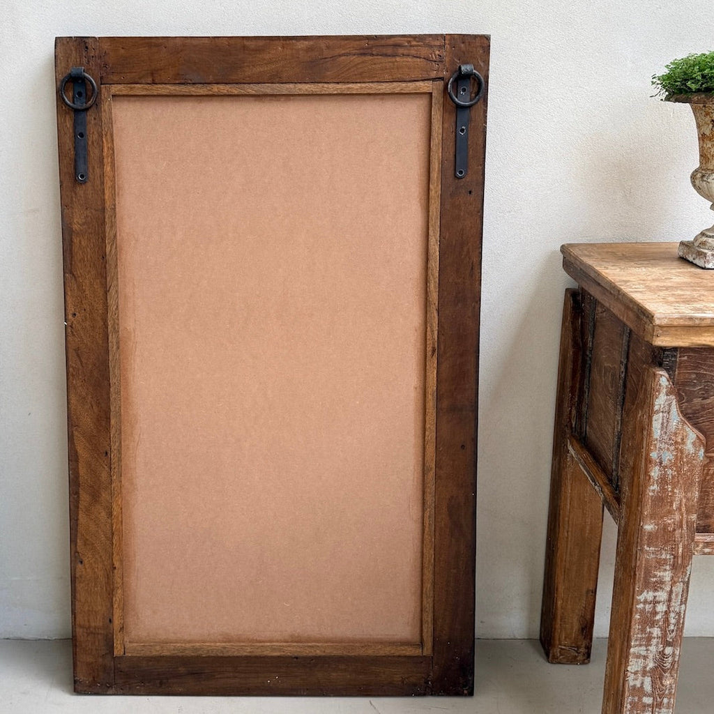 Antique Wooden Mirror with Original Dark Frame | Anki