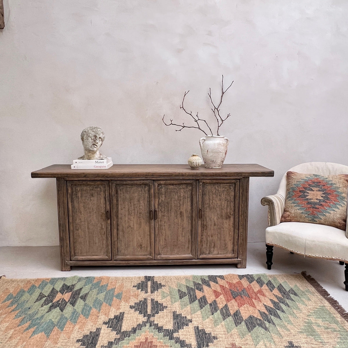 Antique Elm Sideboard | Ivy