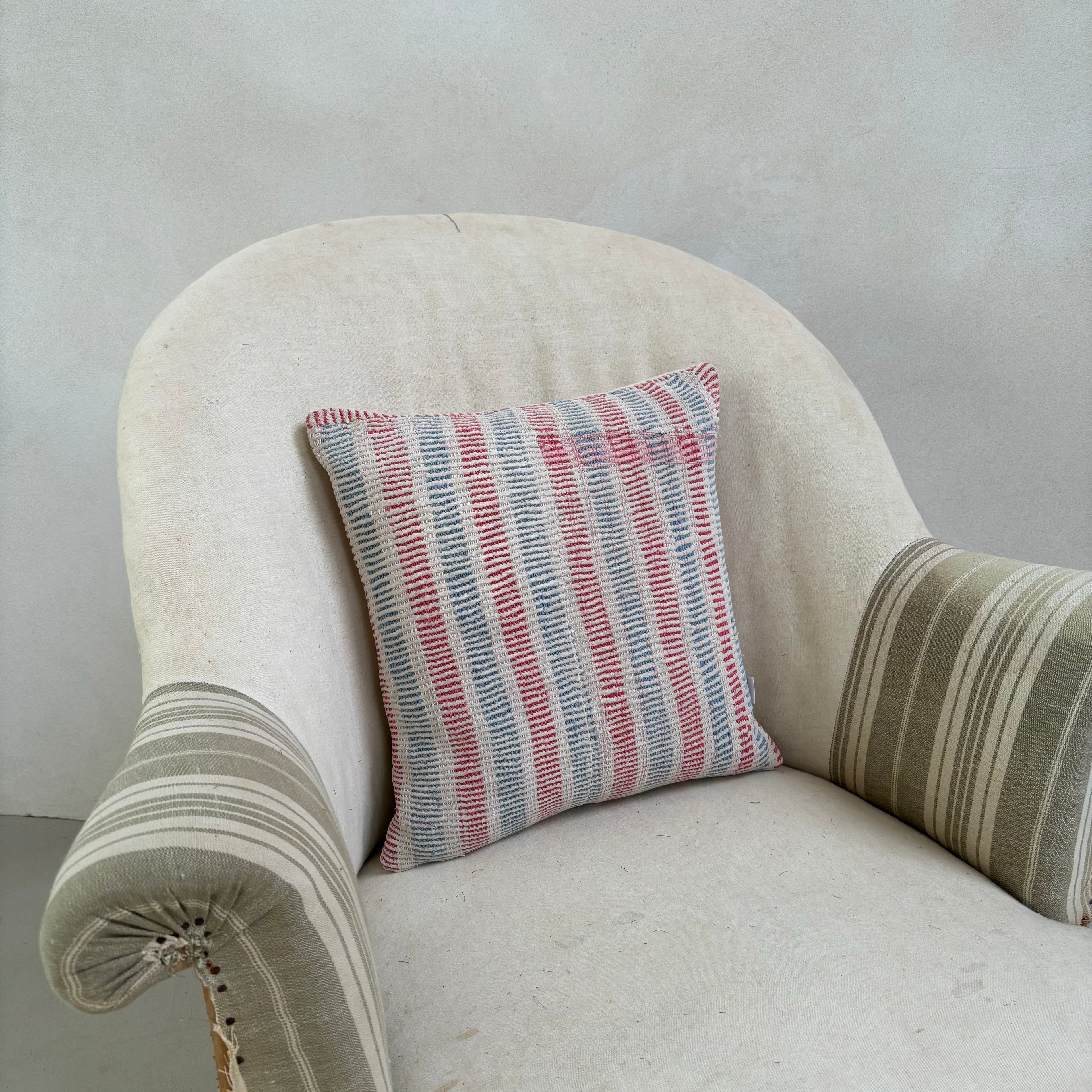 Vintage Kantha Cushion Square
