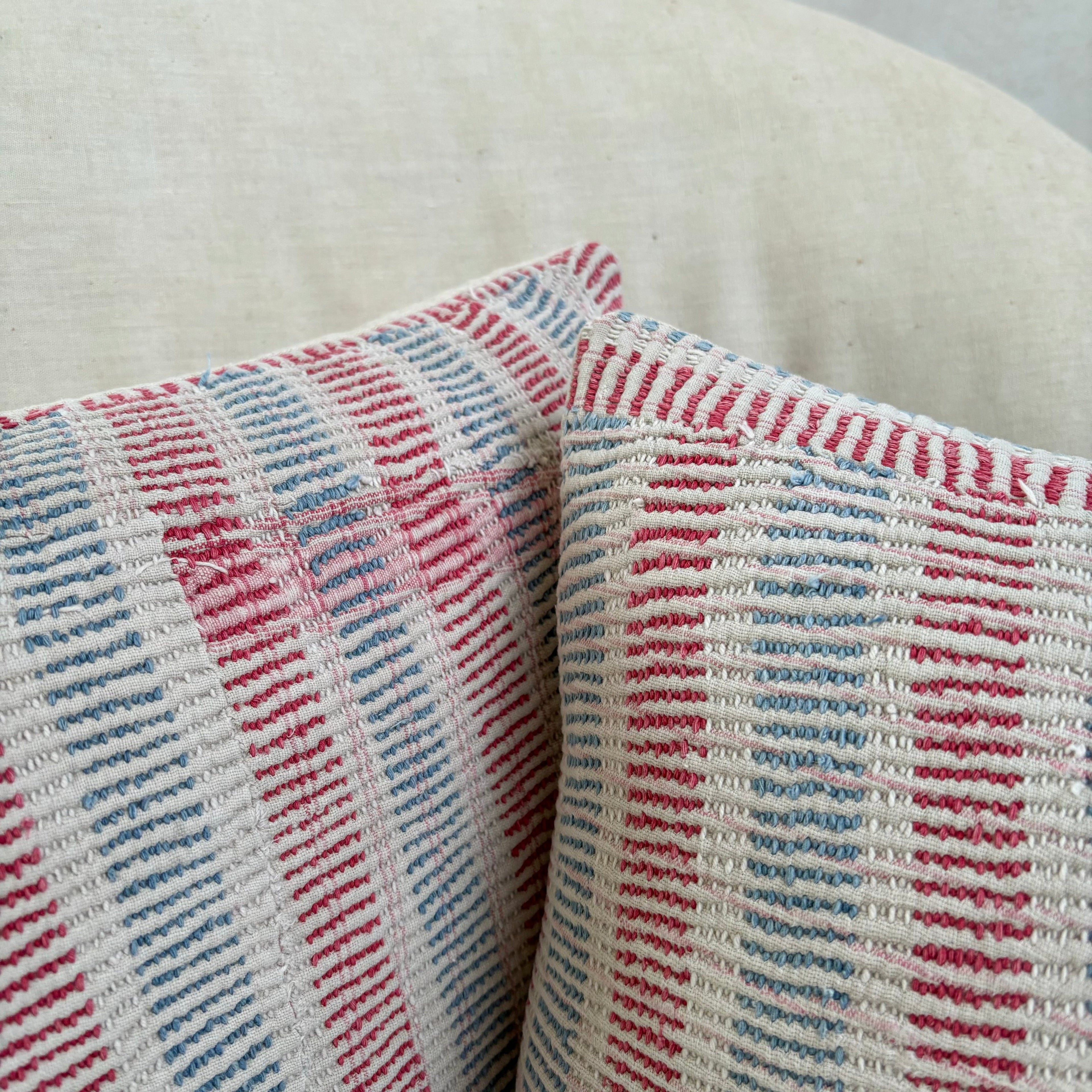 Vintage Kantha Cushion Square