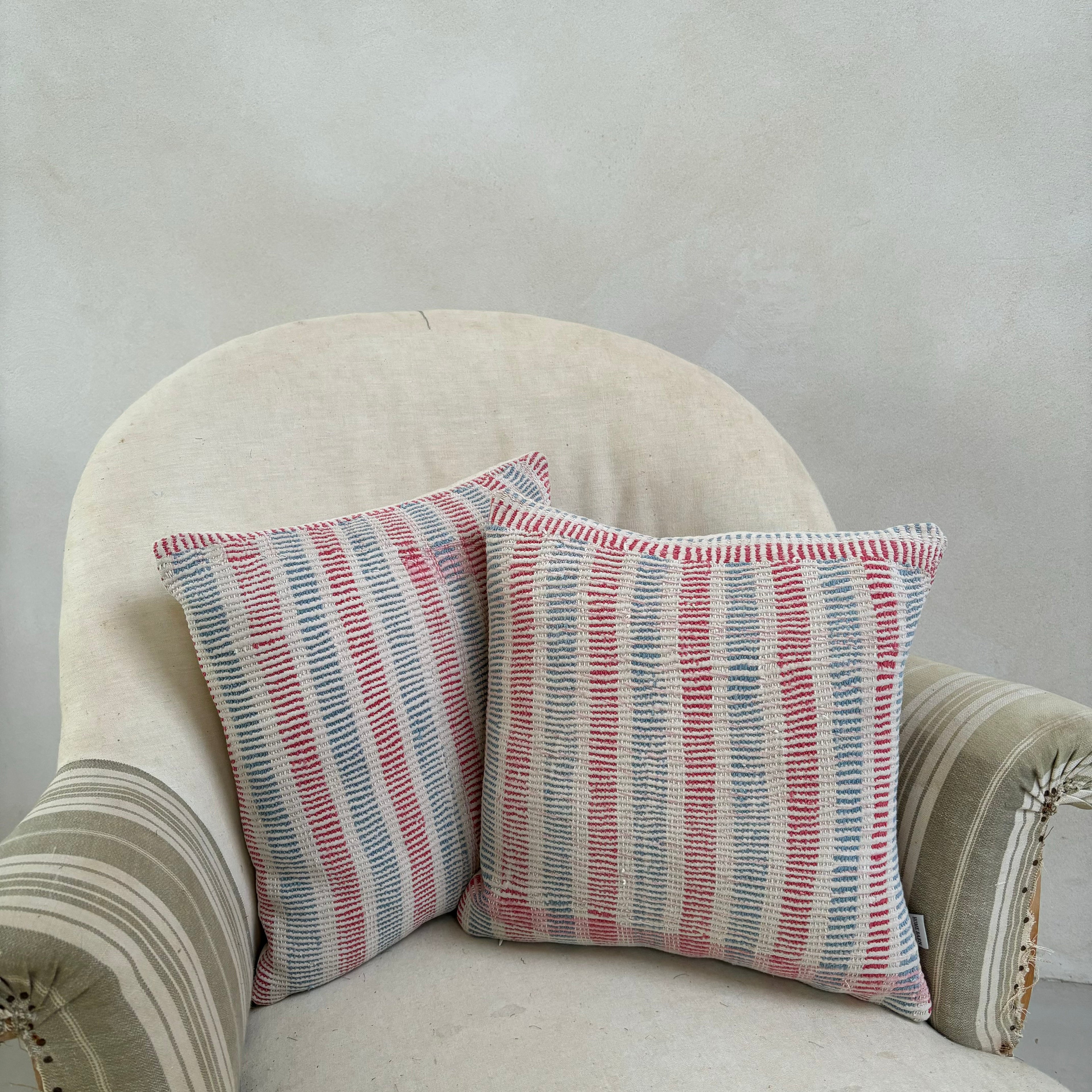 Vintage Kantha Cushion Square
