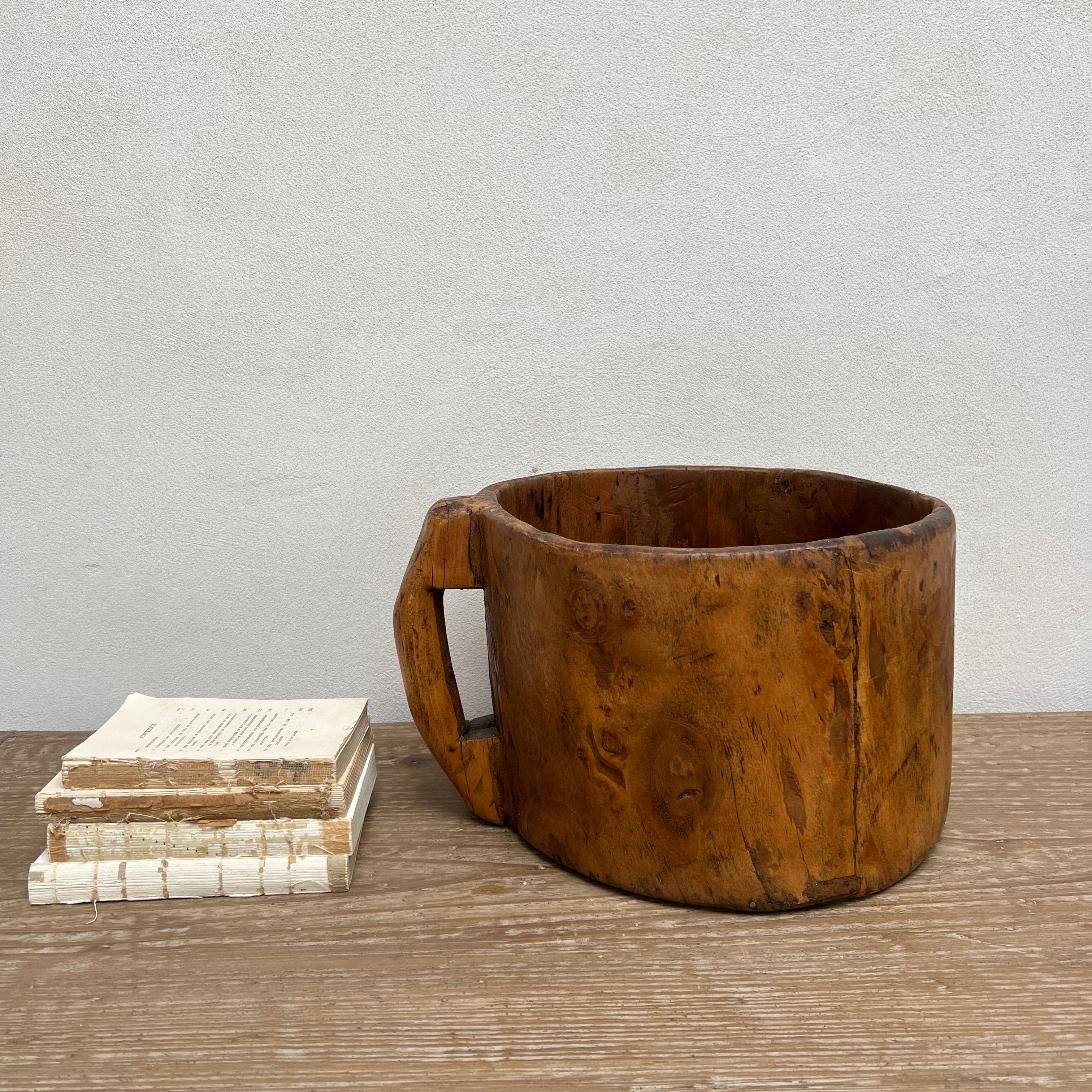 Vintage wooden Grain measure No:1