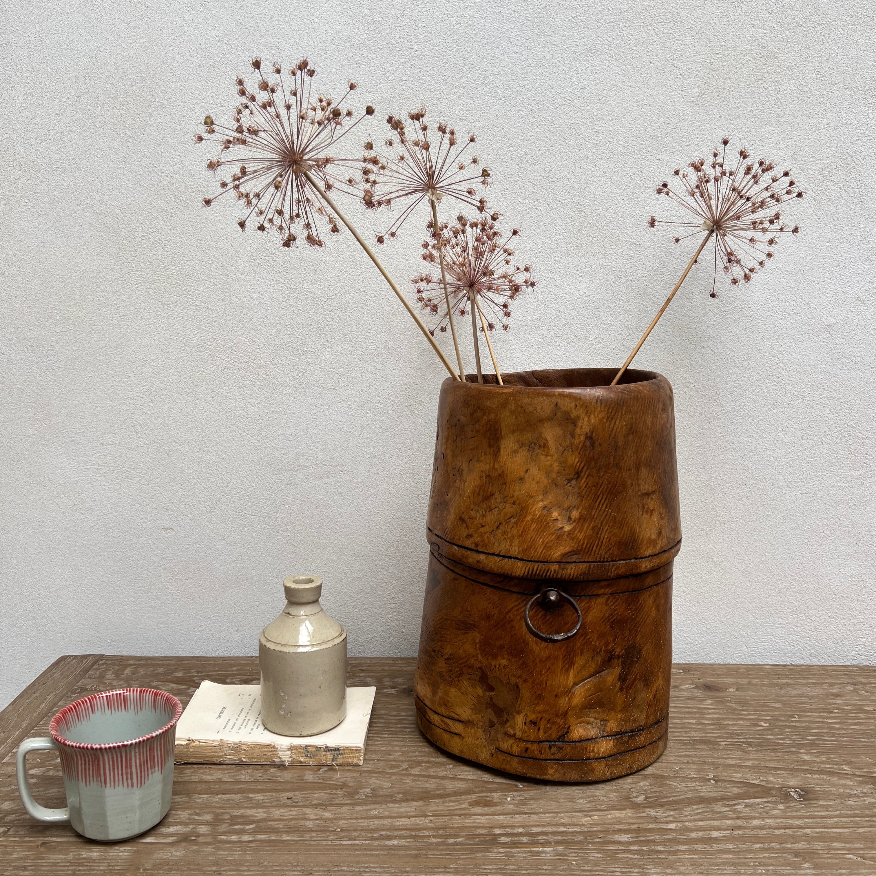 Vintage wooden Grain measure No:2